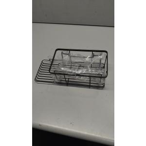 Bathroom Black Shelves, Set Of 2, 12×5×4