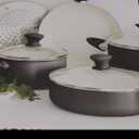 GreenPanRio Ceramic Nonstick 10-piece Cookware Set | Black