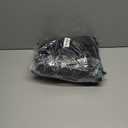 GSOU SNOW Womens Mens Baggy Snow Pants Cargo Snowboard Pants Ski Super Loose Sport Outdoor Insulation Waterproof (Large, Black-2)