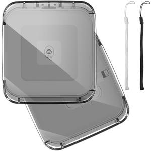 Anti-Lost Clear Cover Case Compatible with Square Reader 2nd Generation, 1st Generation, Case for Square Reader Magstripe with 3.5mm Headset Jack or Lightn Connector, 1Pack