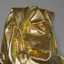 LOLANTA Girls Metallic Jogger Pants, Shiny Jazz Street Hip Hop Dance Pants 7-16, Convertible Leg Opening