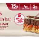 Atkins High Protein Bar, Brownie Delight, 4 Bars, 2.12 oz (60 g) Each
