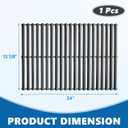 SafBbcue Porcelain Cooking Grid Replacement for Charbroil 7000 Series Gas Grill 7031 7276 7398 7399 GG7132 GG7136 GG7475 GG7476 Charbroil 4152739 4637220 4637284 463728504 Grill Replacement Parts