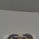 livho Trendy Polarized Aviator Sunglasses Women Men, Retro Sun Glasses for Women Men 2025, Oversized UV Protection Shades (Clear Brown/Green Gradient Brown)