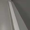 Persilux cordless blackout roller shades for windows, pull down blinds with valance, thermal insulated fabric, white