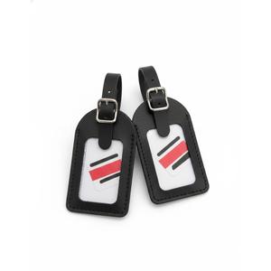 Lewis N Clark Leather Luggage Tag 2Pcs