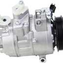 AC Compressor with A/C Clutch compatible with Ford Explorer/Police/Taurus & for Lincoln MKT 2.0L 2.3L 2012 2013 2014 2015 2016 2017 2018 2019