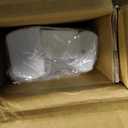 DEZ FURNISHINGS Cordless 1" Light Filtering Cellular Shade, 36"W x 72"H, White