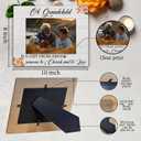 Grandchild 4x6 Picture Frame, Grandparents Grandkids Photo Frame, Grandparents Gifts for Christmas from Grandkids, a Grandchild Is a Gift from Above Wooden Photo Picture Frames