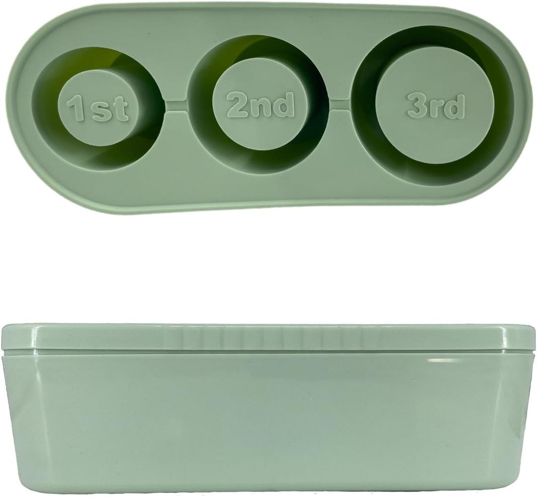 3-in-1 Hollow Cylindrical Silicone Ice Mold – Perfect for 30-40 Oz Tumblers with Lid and Container, Ideal for Making Various Cold Drinks