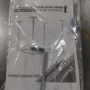 EMART 10ft Square Backdrop Stand Heavy Duty, Pipe and Drape Photo Background Support Kit, Adjustable Metal Frame with Flat Base for Wedding Birthday Party Decorations (Silver)