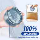 Denture Case Retainer Cleaning Case: 2 in 1 Retainer Case, No-Leak Denture Bath Box Cup, Complete Clean Care for Dentures, Clear Braces, Mouth Guard, Night Guard & Retainers (Blue)