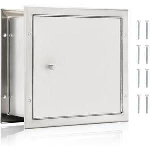 Fancat Recessed Specimen Pass-Thru Cabinet, Stainless Steel Box with Pass Tray, Window Pass Through Specimen Tray Box with Dual Sided Access Doors, 13.2" W x 12.7" H x 6" D Fancat Recessed Specimen Pass-Thru Cabinet, Stainless Steel Box with Pass Tray, Window Pass Through Specimen Tray Box with Dual Sided Access Doors, 13.2" W x 12.7" H x 6" D