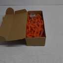 Flacchi Christmas Decorations Battery String Lights - 10 Ft 160 LED Plastic Chain String Lights with Waterproof, 8 Lighting Modes and Timer Function US Patent Product (Orange)