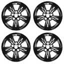 Wheel Skins Compatible with Chevy Equinox 2010-2017; 17 inch Wheel Covers; Set of 4 Packs (Chrome)