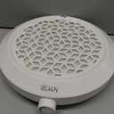 BQAN Nail Dust Collector, 80W Powerful Adjustable Extractor with Brush and 2 Reusable Filters, Nail Vacuum Dust Collector for Acrylic Gel Nail Polishing, Salon & Home