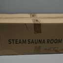 Portable Sauna Box, Steam Sauna Tent for Home with Steamer, Remote Control, Folding Chair, 9 Levels, 2.6 x 2.6 x 5.9 (Blue)