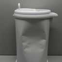 Ubbi Steel Diaper Pail, Odor Locking, No Special Bag Required, Award-Winning, Registry Must-Have, White