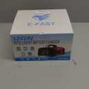 E-FAST 25A Smart Car Battery Charger, 12V/24V Automatic Automotive Battery Maintainer & Desulfator with 200s Booster Mode - Adjustable Amp Trickle Charger for Lead-Acid, AGM, Gel, LiFePO4