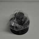 RTRHINOTUNING 4PCS 171mm Wheel Center Caps Compatible with Jimmy 10 Van 20 Van Suburban 15649148 15649141 Black Hub Caps