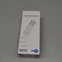 Recessed Power Strip with Retractable USB C Cable,2 PD 20W USB C,Flush Mount Countertop Drawer Outlet, Furniture Hidden Outlet for Side Table,End Table,3 Outlets (Black, 6FT-20W USB)