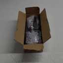 SONGMICS 3-Tier Shoe Rack, Shoe Storage for Hallway Closet, Slim and Space-Saving, Metal Frame, Non-Woven Fabric Shelves, Black ULSH053B01 (Pack of 6)