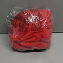 SELINK Womens Varsity Striped Oversized Sweatshirt Crewneck Long Sleeve Casual Fashion Pullover Top Fall Outfits (Medium, Red)