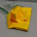 Nylon Laundry Bag - Locking Drawstring Closure and Machine Washable. These Bags will Fit a Laundry Basket or Hamper and Strong Enough to Carry up to Three Loads of Clothes. (Yellow)