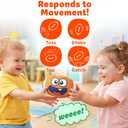 Move2Play, Hilariously Interactive Toy with Music & Sound Effects for Boy & Girl | Ball for Toddler & Baby | 6, 12, 18+ Months | 1, 2, 3+ Year Old