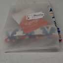 VOGOL Geo Diamond Curtains for Living Room, Rod Pocket Bohemian Cotton Linen Window Drapes with Colorful Pompom Tassels for Bedroom Decoration, 59 x 94 Inches, 1 Panel