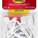 Command Small Utility Hooks, 24 Hooks and 28 Strips, Damage-Free Hanging Wall Hooks with Adhesive Strips, No Tools Adhesive Hooks for Hanging, Organization and Storage, Holds up to 1 lb