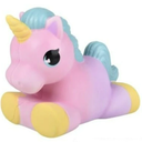 12" Jumbo Pony Unicorn Squishy Slow Rise Foam Pet Animal Toy - Scented Sensory, Stress, Fidget Toy (Pink)