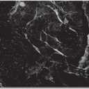 CounterArt Black Marble Design 3mm Heat Tolerant Tempered Glass Cutting Board 15 x 12 Manufactured in the USA Dishwasher Safe