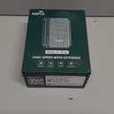 2026 WiFi 6 Extender Signal Booster, Longest Range up to 19980 sq.ft for Home, AX3000 Dual Band WiFi Repeater, Wireless Internet Extender with Gigabit Ethernet Port, 10X Faster Access Point, Onemesh (black glossy)