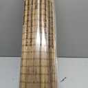 UNISHADES Cordless Bamboo Roman Shades for Windows, Blinds Size (34" W 64" H) Colour (Highfield Teak)