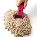 Kinetic Sand, Folding Sand Box with 2lbs Play Sand, 7 Molds & Tools, Storage Case, Sensory Toys, Holiday Gifts & Stocking Stuffers for Kids Ages 3 and up