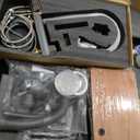 Kitchen Sink 304 Stainless Steel Undermount Sink Drop in Single Bowl Kitchen Sinks, With Pull Down Sprayhead Faucet, With Pressurized Cup Washer and Two Waterfalls (31.5 x 18.1 inch)