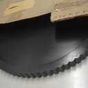 Handmade 12in Decorative Tray for Coffee Table Tray Decor, Black Wooden Decorative Round Tray for Kitchen, Living Room, Home Decor