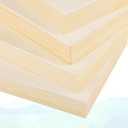 Aodaer 4 Pack Wood Panels 30 x 30 Inch Wooden Panels Canvas Unfinished Craft Wood Boards Panel for Art Crafts Acrylic and Oil Painting Pouring DIY Projects