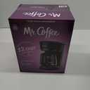 Mr. Coffee 12-Cup Switch Coffee Maker Black: Electric Drip Coffee Machine, 60 oz Capacity, Dishwasher-Safe Parts