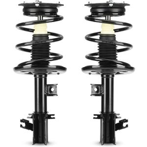 ILONPA 172392 172393 Front Struts Shocks for Nissan Altima (Exc. Hybrid) 2007-2012, Altima S 2.5L Coupe 2013, w/Coil Springs Strut Shock Absorbers Assembly Suspension kit 2008 2009 2010 2011