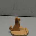 Cute Dog Cellphone Holder Stand Wooden Smartphone Desk Holder for All Mobile Phones Animal Phone Stand Desk Ornament