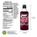 SodaStream MTN Dew Code Red Zero New Pour Bottle Drink Mix 14.9 Fl Oz (Pack of 4) (EXP 01/25/27)