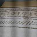 Art&Tuft Area Rug 8x10, Super Soft Ultra-Thin Moroccan Washable, Anti-Slip Backing Rugs for Living Room, Foldable Geometric Machine Washable (8'x10', Brown)