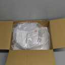 Livabber Fruit Basket Bowl with Banana Hanger, Metal Fruit Vegetable Storage Basket with Banana Holder for Kitchen Counter, Detachable Organizer for Bread Snack Produce (Chrome, 3-Tier Marble Base)