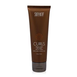 Surface Hair - Curls Cream Wax, Define And Add Shine And Texture To Curly Hair, With Cocoa And Shea Butter, 4 Fl. Oz.
