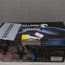 RESTECK Massagers for Neck and Back with Heat - Deep Tissue 3D Kneading Pillow, Electric Shiatsu Shoulder Massage, Foot, Legs,Body - Relieve Muscle Pain - Office, Home & Car (Black/Grey)