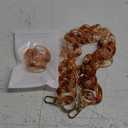 AUMEY Handbag Chain Straps Acrylic Purse Chain Strap Fashionable Replacement Purse Clutches Handles for Purse Handbags DIY Crafts, 15.7 inch of Each (03-Beautiful color A)