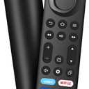 Replacement Voice Remote Control for All Fire-Series, TV Cube/ Stick, Compatible with Stick 4K Max/ 4K (1st/ 2nd Gen), Stick (2nd/ 3rd Gen)/ Lite/ HD, Fit for Insignia/ Toshiba/ Pioneer Smart TV, for Roku