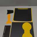 Tinlucys Center Console Matte Black Wrap Designed for Tesla Model 3/Y 2021-2024,Model 3/Y Interior Black Console Cover Accessories